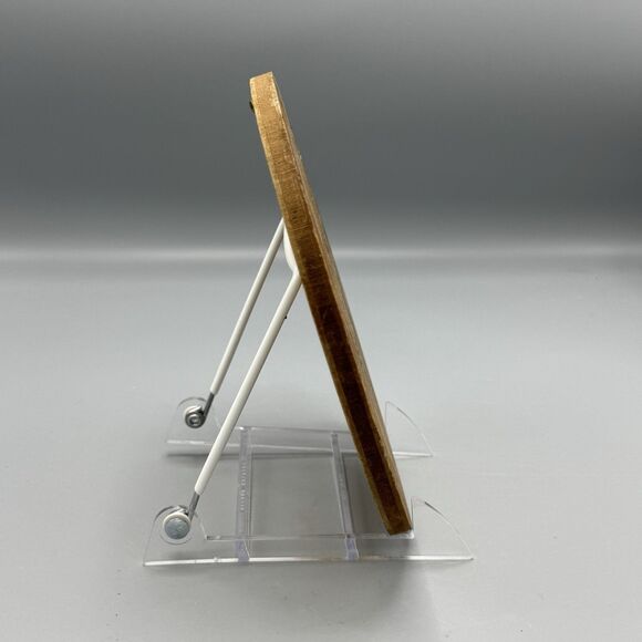 Vtg Pyrography Wood Burning Art Plaque Flemish Art Co Rd Newfoundland Dog Head - Picture 4 of 10